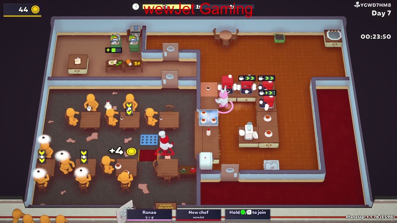 Plate up   Cofee Turbo0 is HARD  Duo with Mizu