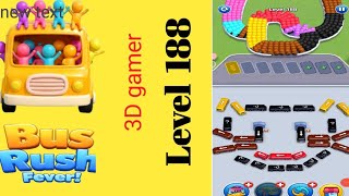 Bus  Rush Fever level 188 solution and walkthrough for gameplay 
