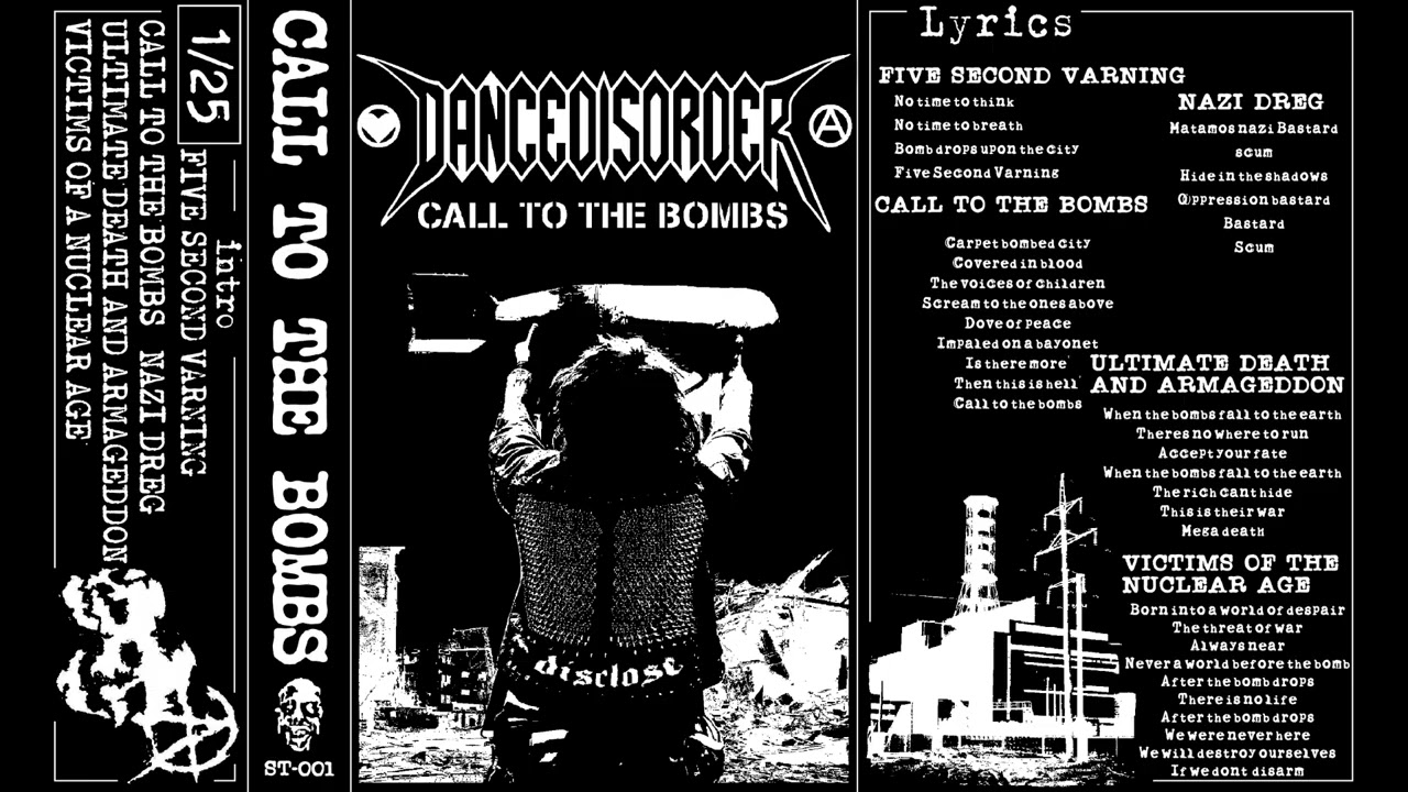 Dance Disorder - Call to the Bombs EP(Crasher Crush 2025)
