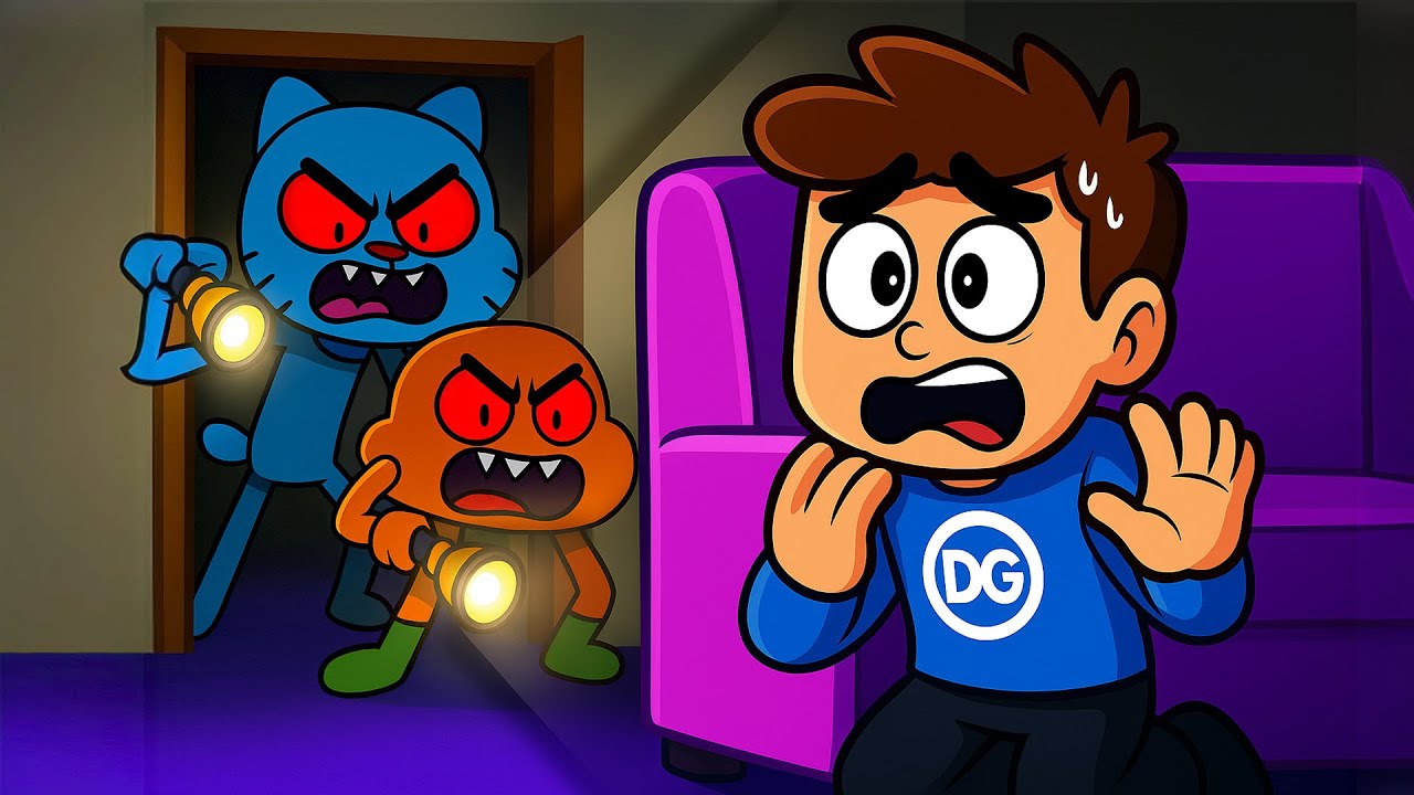 ESCAPA de LA CASA DE GUMBALL en ROBLOX !!