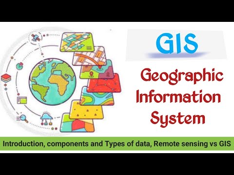 Understanding GIS | Geographic Information System| Components and Types of data in GIS