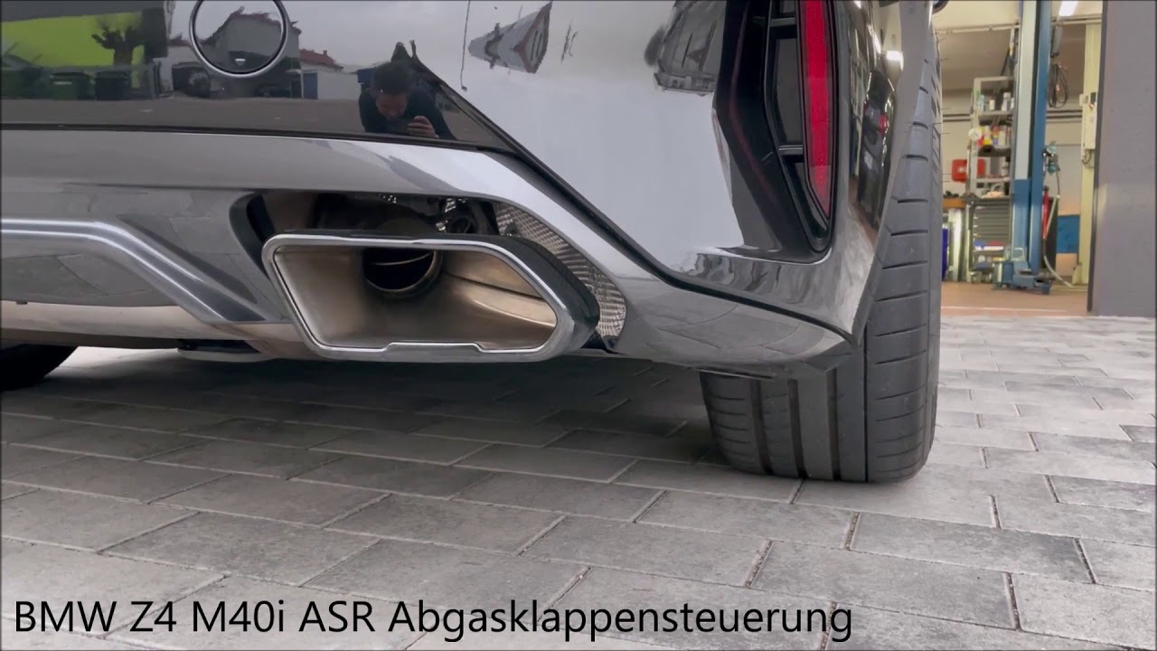 BMW Z4 M40i ASR Abgasklappensteuerung