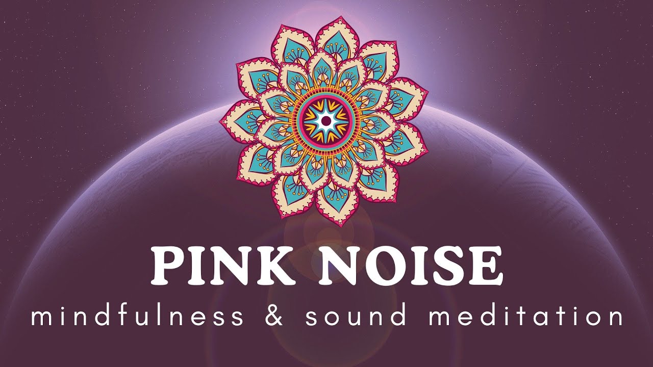 Pink Noise with Black Screen | Sleep, Relax, ASMR, Mind Stimulation | 1 hour