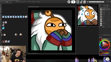 Making Twitch Emotes for Streamer KREPO Part 2