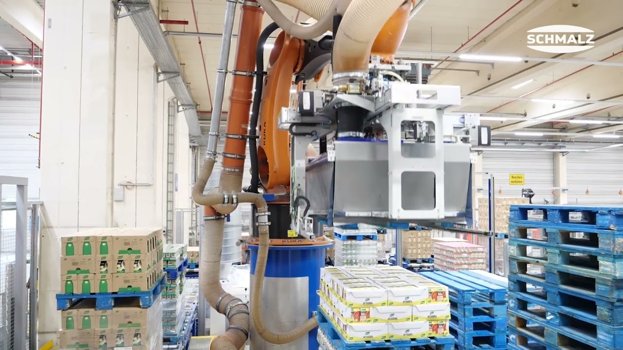 Intralojistik için Paketleme Çözümleri | Alan Gripper Sistemleri  SPZ M C