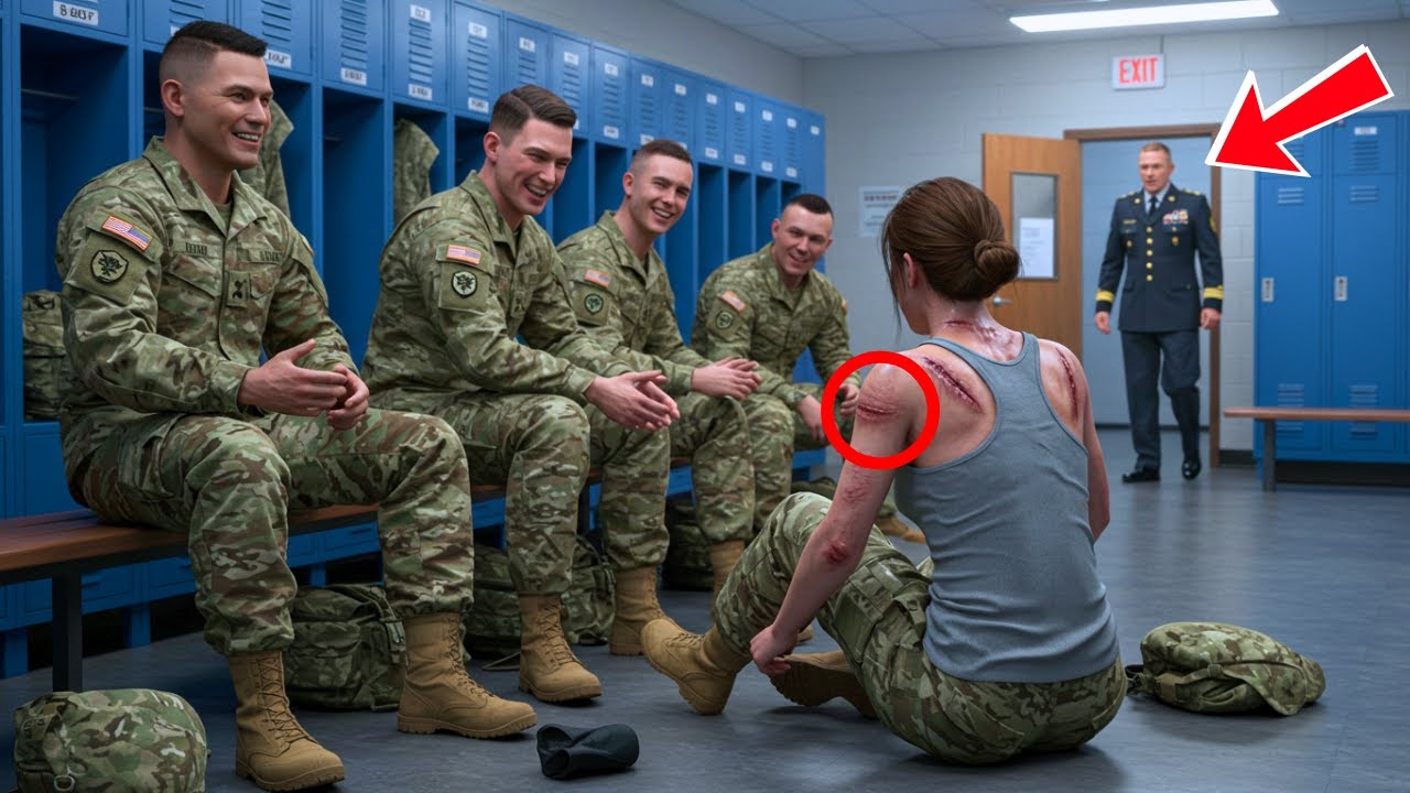 Морпехи смеялись над её шрамами — пока генерал не увидел их и не оцепенел