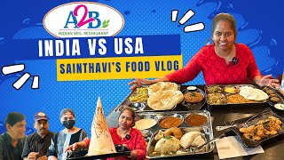 Sainthavi Explores A2B Veg Restaurant | Must-Try Dishes