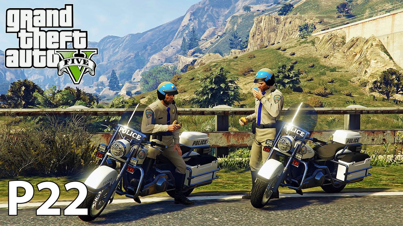 GRAND THEFT AUTO V PS5 Playthrough Gameplay Part 22 - I FOUGHT THE LAW ...