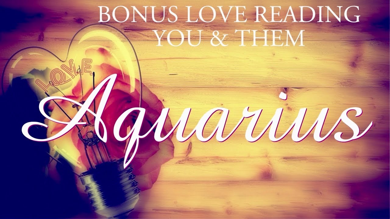 AQUARIUS love tatot ♒️ Just When You Thought That It Was Over Aquarius This Person Has A Plan