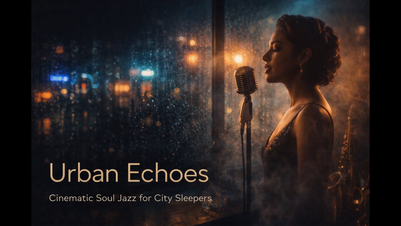 [Playlist] 🏙️ Urban Echoes | Cinematic Soul Jazz for City Sleepers - Groove Lab