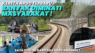 KERETA ELIT BARU JAKARTA - SURABAYA LEWAT JALUR SELATAN‼️Naik Kereta Api Argo Semeru Seru Banget