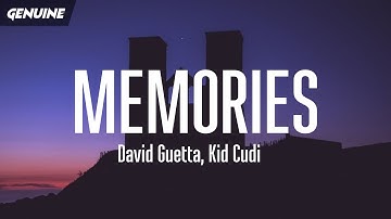 David Guetta - Memories (Lyrics) (tiktok) ft. Kid Cudi