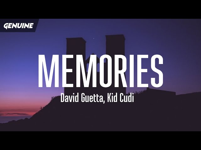 David Guetta - Memories (Lyrics) (tiktok) ft. Kid Cudi class=