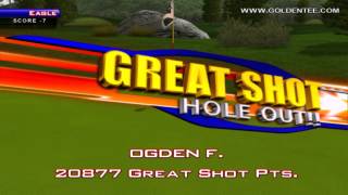 Golden Tee Great Shot On Bear Lodge
