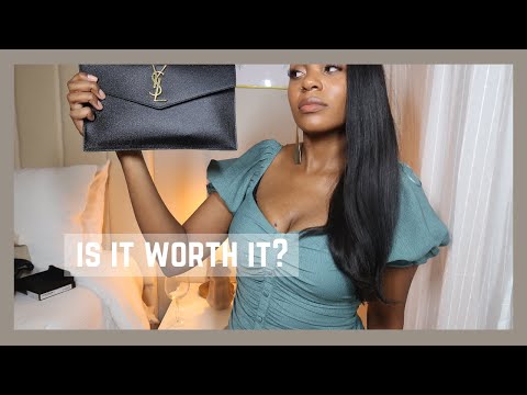 Unboxing And Reviewing YSL Uptown Baby Pouch