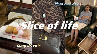 Slice of life🫐|Took my mom for a massage session💆🏻‍♀️|Long drive and chitchats💗 screenshot 1