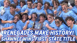 Shawnee 11 Chatham 8 Boys Lacrosse Group 3 State Final Renegades Win First State Title
