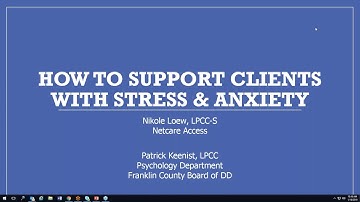 Anxiety and ID: Creative Strategies to Help Reduce Symptoms and Challenging Behaviors