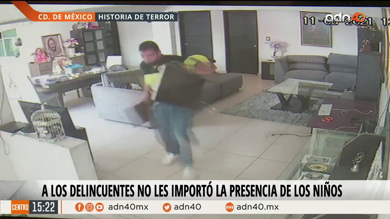 Niño pide ayuda durante clase en línea ante el robo a su casa