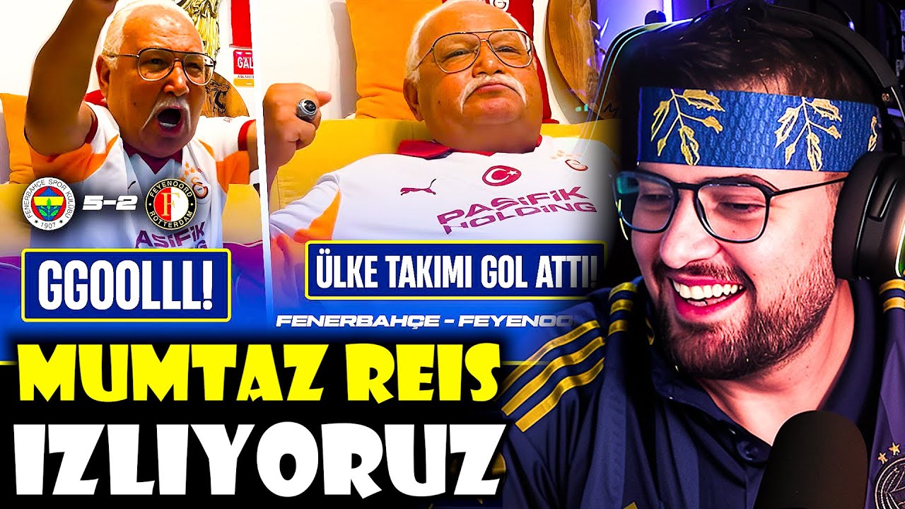 Jrokez - Mümtaz Reis 'FENERBAHÇE 5-2 FEYENOORD' İZLİYORUZ!
