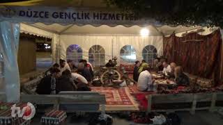 Başkan Özlü Ve Vatandaşlar Sahuru Birlikte Yaptı