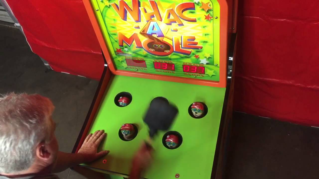 whack a mole video game