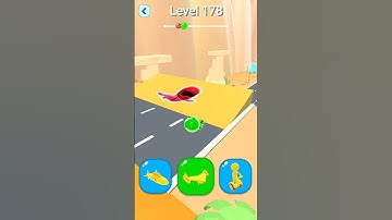 Shape-shifting Funny Race All Level Gameplay Walkthrough Master Level #178 BeamNG.drive #Shorts