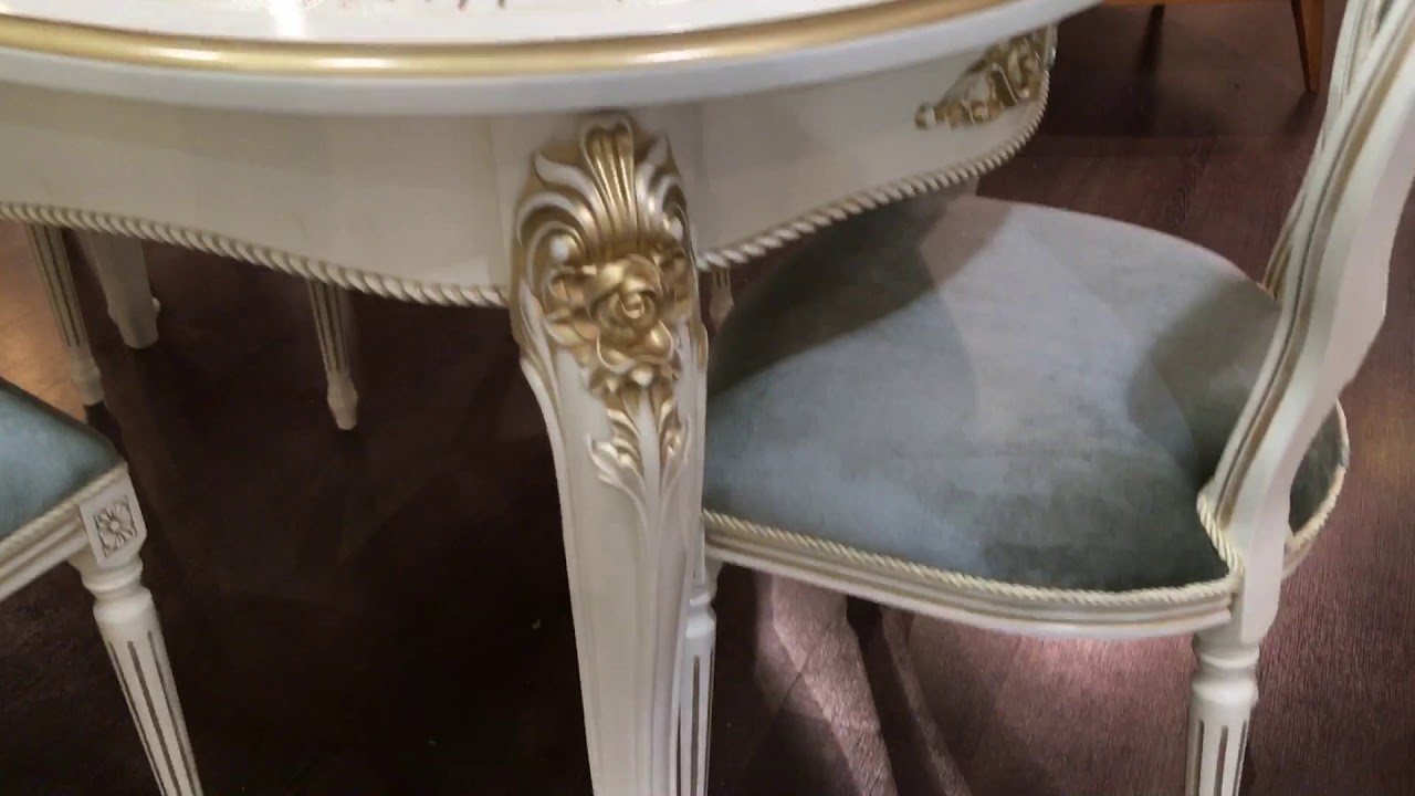 Мебельтодор. Золотой стол Версаль. Стол обеденный с патиной раздвижной. Стол Барокко обеденный раздвижной овальный. Стол овальный раздвижной Версаль,.