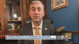 "It became electric": US Rep Moran reacts to new House speaker