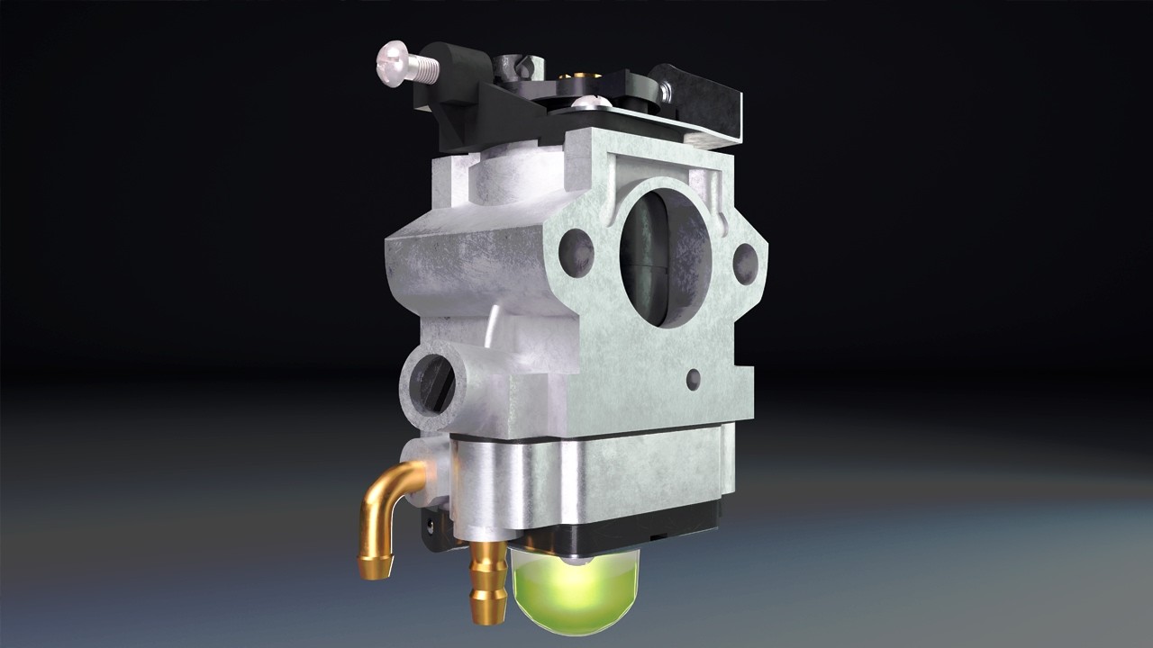 Как работает карбюратор триммера