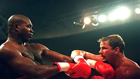 Tommy Morrison vs Donovan Ruddock - Highlights (Gr...