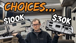 Why I Switched from a Luxury Fifth Wheel RV to a Basic Travel Trailer (Pinnacle vs Imagine XLS)