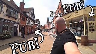 This Tiny City Has An INSANE Number Of Pubs! - Lichfield Pub Crawl