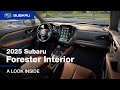 2025 Subaru Forester Interior A Look Inside 