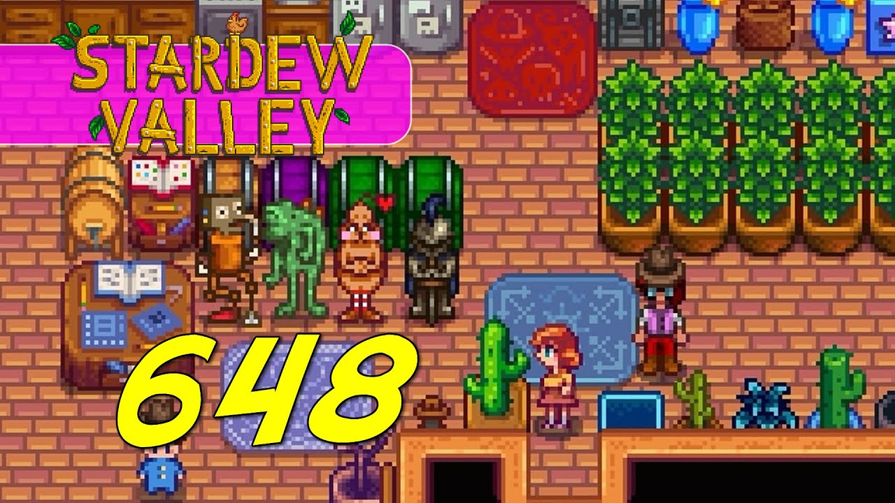 Stardew Valley - Let's Play Ep 648 - PRISMATIC SHARD SHIRT