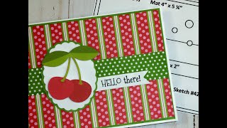 CARD SKETCH SATURDAY || HELLO THERE!