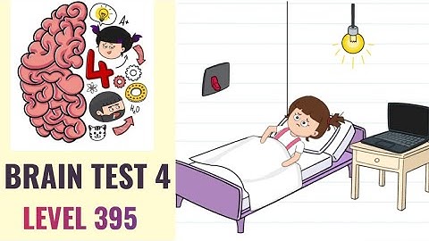🧠 Brain Test 4 Level 395 | Help Tiki sleep | Walkthrough