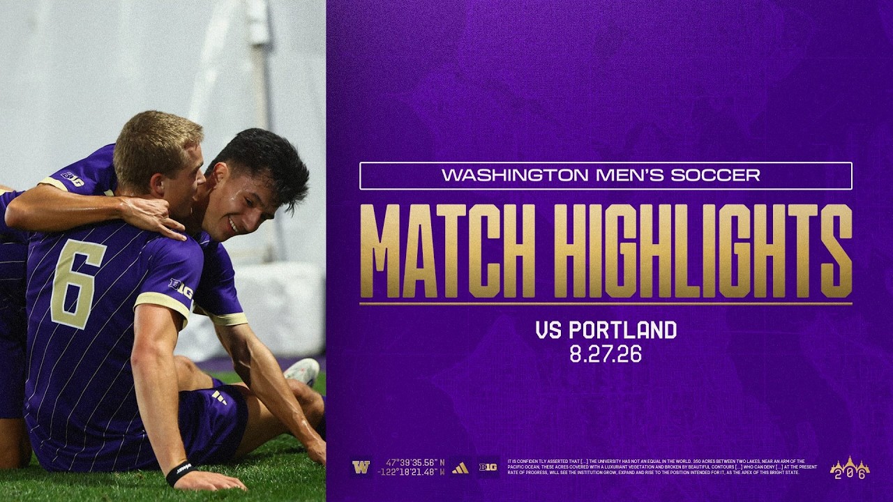 Washington 4, Portland 2 | Huskies Highlights