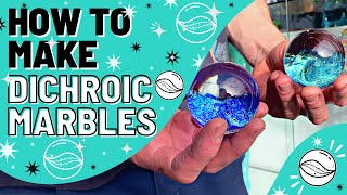 How To Make Dichroic Gl Marbles With Gl Artist John Gibbons