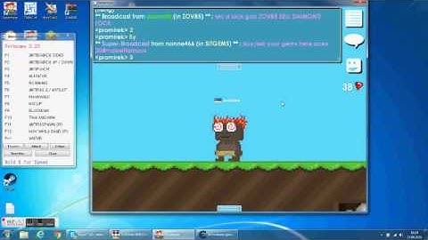Growtopia hacking and getting stuff part 1