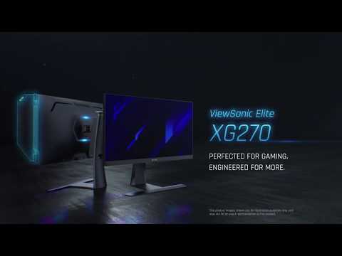 ViewSonic ELITE XG270 Gaming Monitor - Perfected for Gaming. Engineered for More.