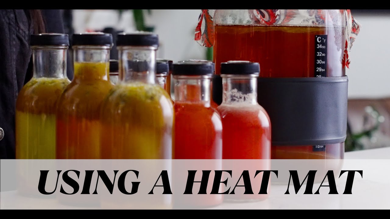 Temperature Control Heat mats for kombucha brewing