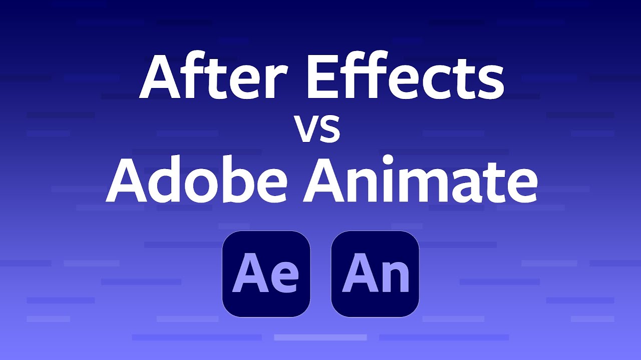 Adobe After Effects vs. Adobe Animate - YouTube