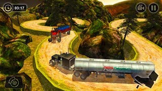 Oil Tanker Truck Driving Simulator: Hill Transport Android Gameplay screenshot 4