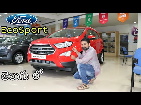 ford-ecosport-review-and-onroad-price|titanium-diesel|telugu-car-review