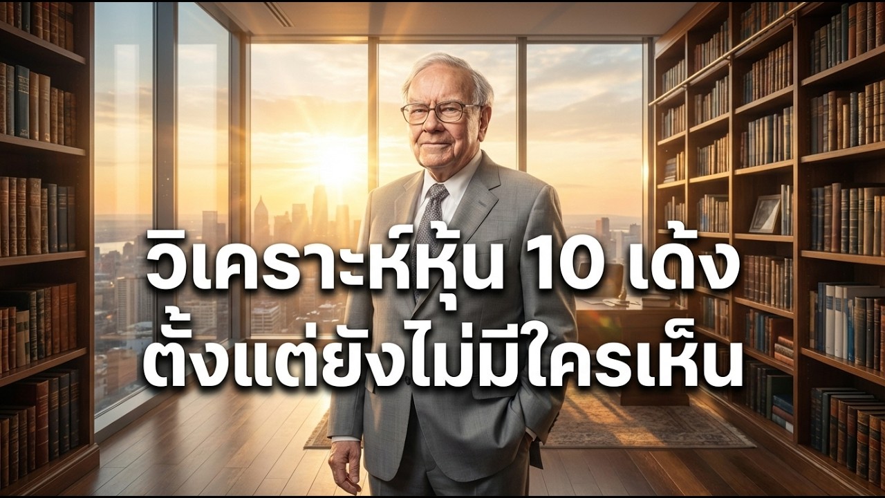 วิเคราะห์หุ้น 10 เท่า ตั้งแต่ยังไม่มีใครเห็น | ศิลปะการค้นพบและถือครอง | คิดแบบคนสำเร็จ