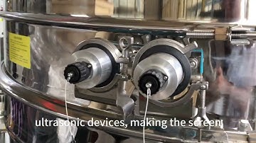 ultrasonic separator machine, stainless steel round separator, ultrasonic sifting machine
