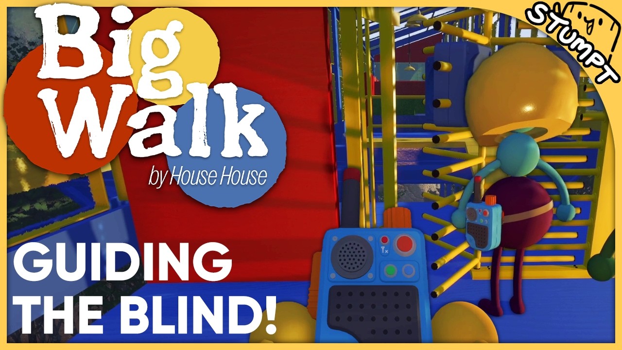 Can We Trust Each Other When We're BLINDFOLDED?! - Big Walk