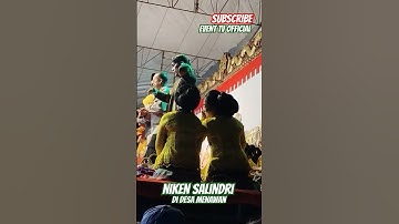 NIKEN SALINDRI DI DESA MENAWAN GEBOG KUDUS DI ACARA PAGELARAN WAYANG