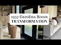 1957 ROOM TRANSFORMATION / Cozy, warm, cottage chic!